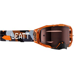 Leatt Velocity 6.5 Motocross Brille Einheitsgröße Schwarz Orange