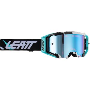 Leatt Velocity 5.5 Iriz Tiger Motocross Brille Einheitsgröße Schwarz Blau