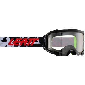 Leatt Velocity 4.5 Zebra Motocross Brille Einheitsgröße Schwarz Weiss