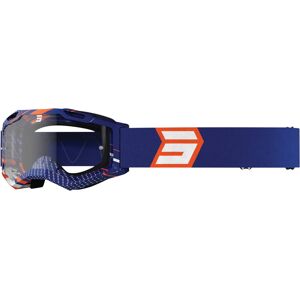 Shot Assault 2.0 Drop Motocross Brille Einheitsgröße Blau Orange