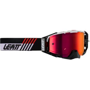 Leatt Velocity 6.5 Stealth Iriz Motocross Brille Einheitsgröße Schwarz Rot