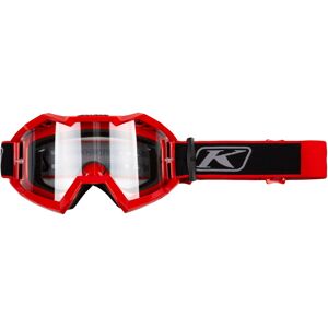 Klim Viper 2023 Motocross Brille Einheitsgröße Schwarz Rot