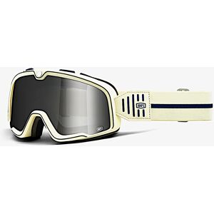 100% Barstow Arno Motocross Brille  Silber