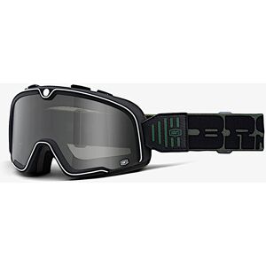 100% Barstow Kalmus Motocross Brille  Schwarz Grün