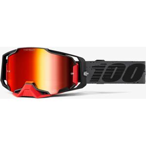 100% Armega HiPER Nekfeu Motocross Brille  Schwarz Grau