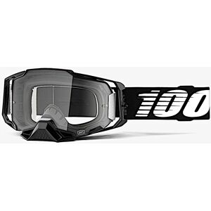 100% Armega Essential Motocross Brille  Schwarz Weiss