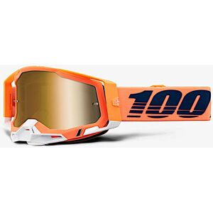 100% Racecraft II Coral Motocross-Brille  Orange