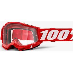 100% Accuri II Essential Motocross Brille  Rot