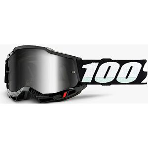 100% Accuri II Chrome Essential Motocross Brille  Schwarz