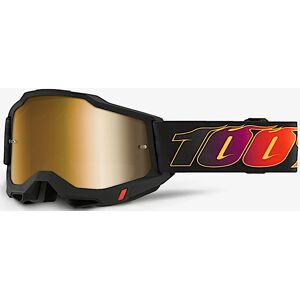 100% Accuri II D Motocross Brille  Schwarz Rot