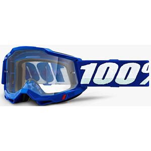 100% Accuri II OTG Essential Motocross Brille  Weiss Blau