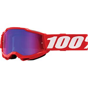 100% Accuri II Essential Jugend Motocross Brille  Rot