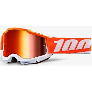 100% Accuri II Matigofun Jugend Motocross Brille  Weiss Orange