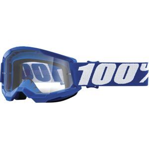 100% Strata 2 Essential Jugend Motocross Brille  Blau