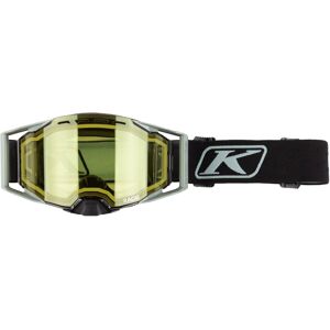 Klim Rage Fragment schwarz/graue Snowmobil Brille Einheitsgröße Gelb