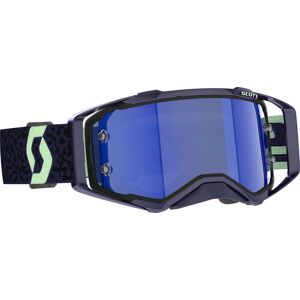 Scott Prospect AMP Chrome Schwarz/Grün Motocross Brille Einheitsgröße Schwarz Grün