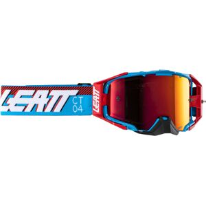 Leatt Velocity 6.5 Iriz CT04 2024 Motocross Brille Einheitsgröße Rot