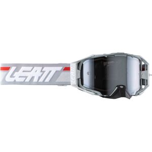 Leatt Velocity 6.5 Iriz 2024 Motocross Brille Einheitsgröße Grau Rot