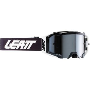 Leatt Velocity 5.5 Iriz 2024 Motocross Brille Einheitsgröße Schwarz Weiss