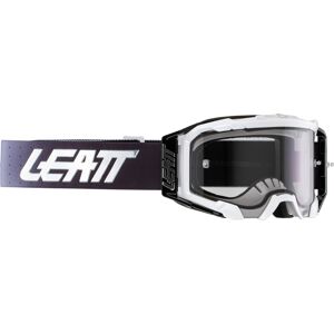 Leatt Velocity 5.5 Classic 2024 Motocross Brille Einheitsgröße Schwarz Weiss