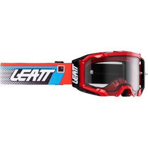 Leatt Velocity 5.5 Dots 2024 Motocross Brille Einheitsgröße Rot Blau
