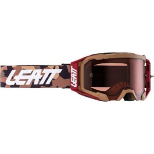 Leatt Velocity 5.5 Camo 2024 Motocross Brille Einheitsgröße Braun