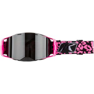 Klim Edge Focus Knockout Pink Snowmobil Brille Einheitsgröße Schwarz