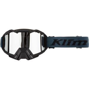 Klim Viper Snowmobil Brille Einheitsgröße Schwarz Blau