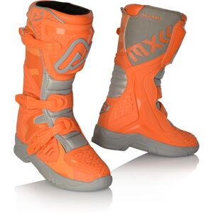 Acerbis X-Team Kinder Motorcross Stiefel 34 Grau Orange