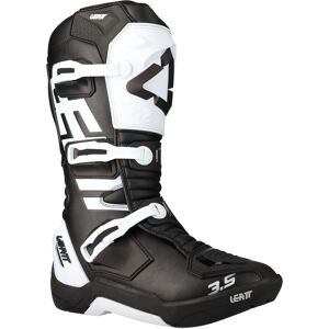 Leatt 3.5 Kinder Motocross Stiefel 34 Schwarz Weiss