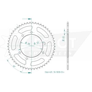 ESJOT Kettenrad, 53 Zähne