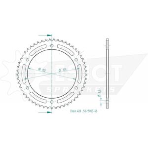ESJOT Kettenrad, 53 Zähne