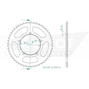 ESJOT Kettenrad, 52 Zähne