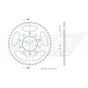 ESJOT Kettenrad, 45 Zähne