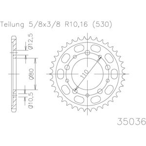 ESJOT Kettenrad, 46 Zähne