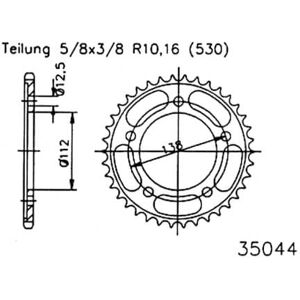 ESJOT Kettenrad, 48 Zähne