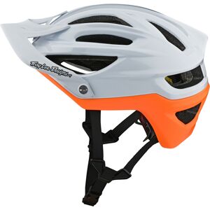 Troy Lee Designs A2 Decoy MIPS Fahrradhelm S Weiss Orange