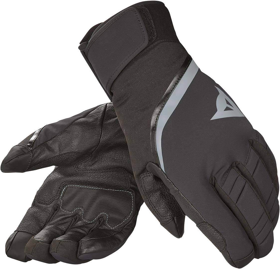 Dainese Carved Line D-Dry Skihandschuhe S Schwarz Grau