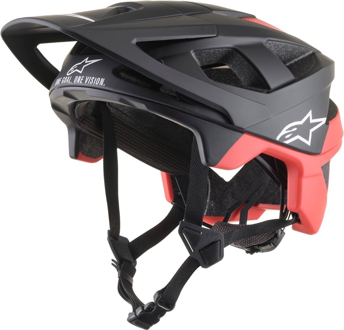 Alpinestars Vector Pro Atom Fahrradhelm S Schwarz Rot