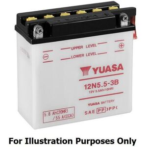 YUASA 12N24-3A Batterie ohne Säurepack