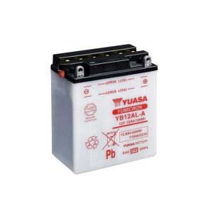 YUASA YB12AL-A Batterie ohne Säurepack