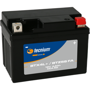 TECNIUM Werkseitig aktivierte wartungsfreie Batterie - BTX4L + / BTZ5S