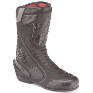 Kochmann Milano wasserdichter Motorradstiefel 44 Schwarz