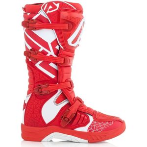 Acerbis X-Team Motocross Stiefel 40 Weiss Rot