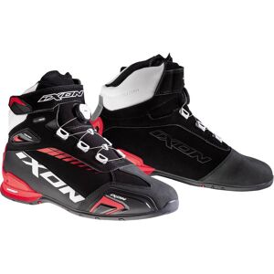 Ixon Bull WP Motorradschuhe 39 Schwarz Weiss Rot