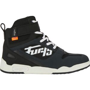 Furygan Get Down Motorradschuhe 45 Schwarz Weiss