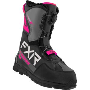 FXR X-Cross Pro BOA Snowmobil Stiefel 37 Schwarz Pink