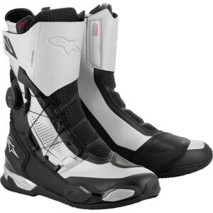 Alpinestars SP-X Boa Motorrad Stiefel 41 Schwarz Silber