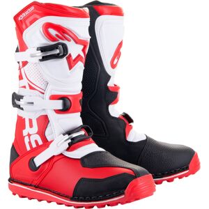 Alpinestars Tech-T Motorradstiefel 42 Weiss Rot