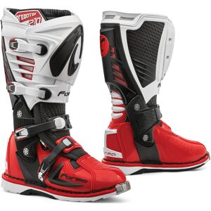 Forma Predator 2.0 Motocross Stiefel 47 Schwarz Weiss Rot